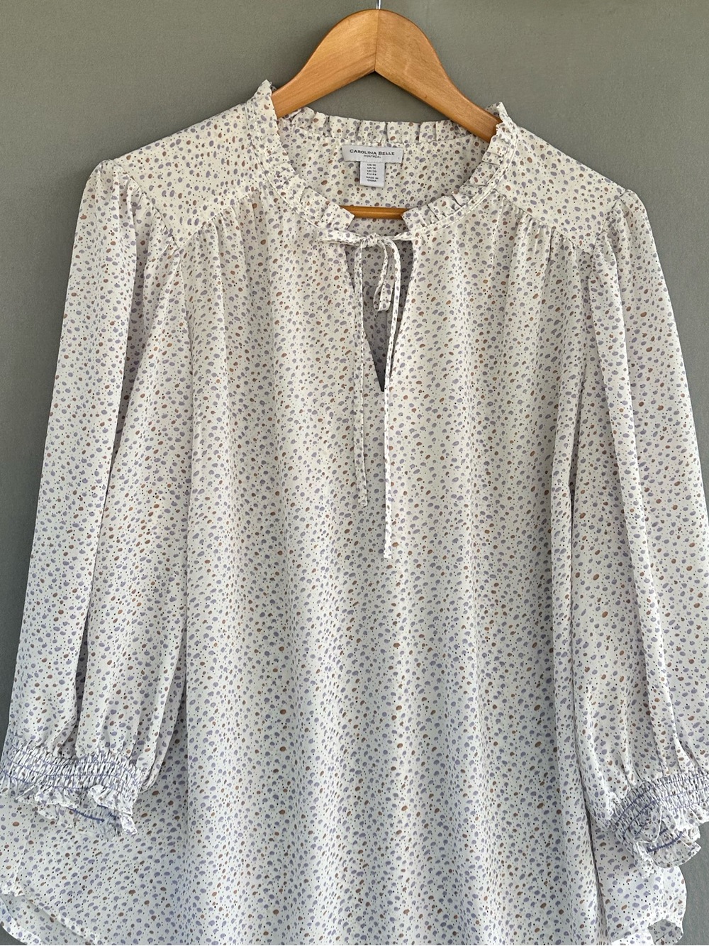 ๐5 for $45๐ carolina belle top blouse shirt size 1X - Picture 3 of 9